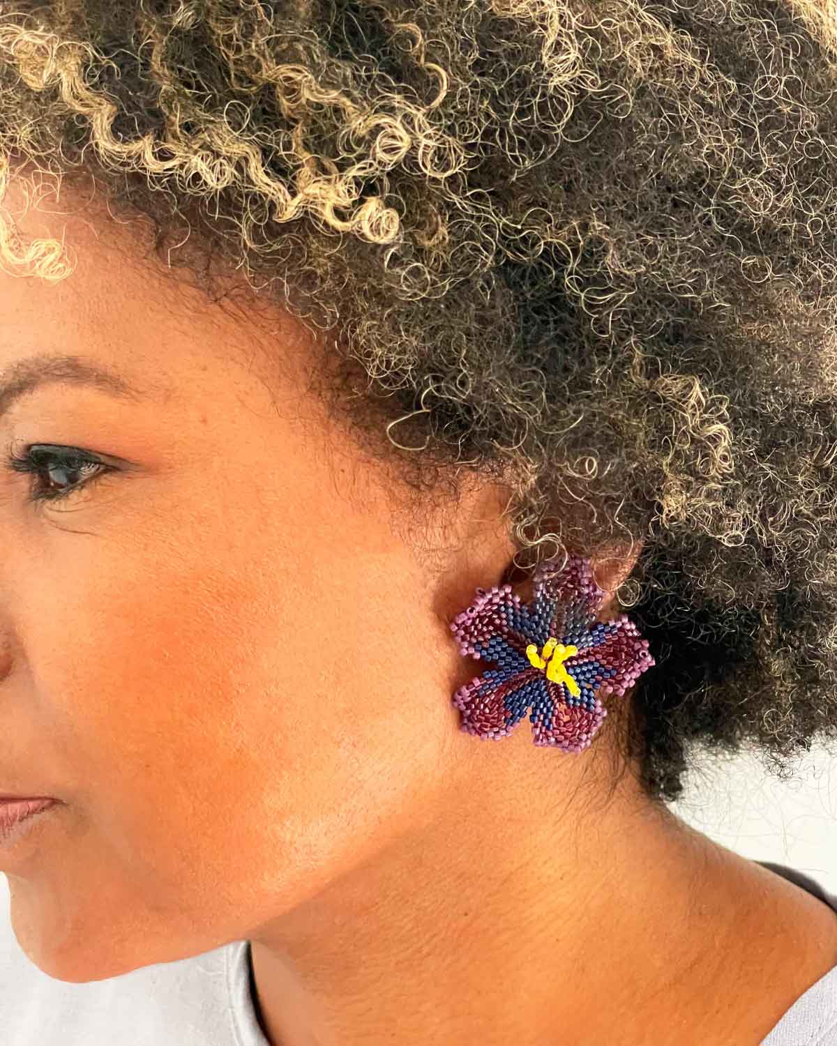 Blue Azucena Earrings