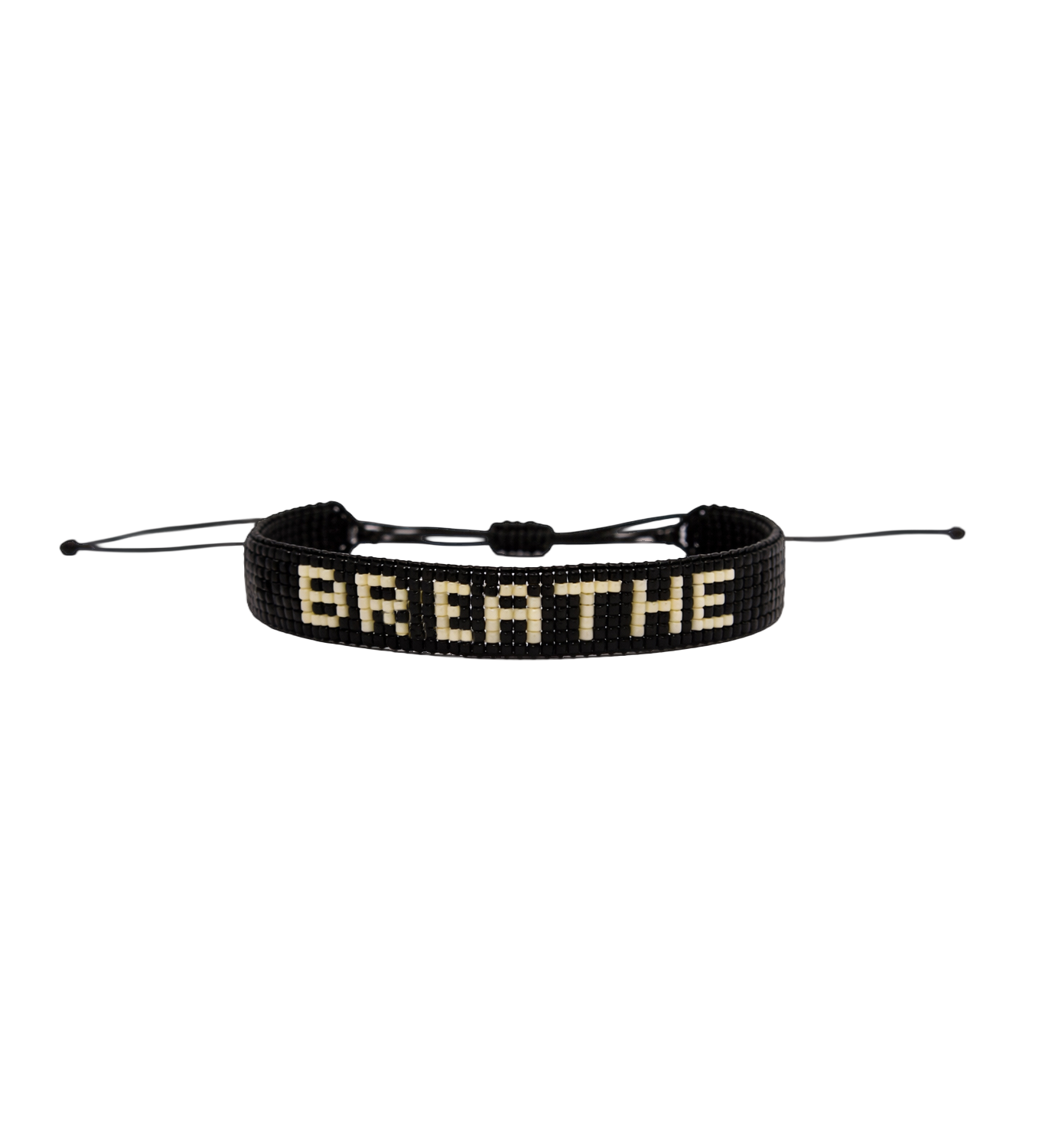 "Breathe" Mantra Bracelet