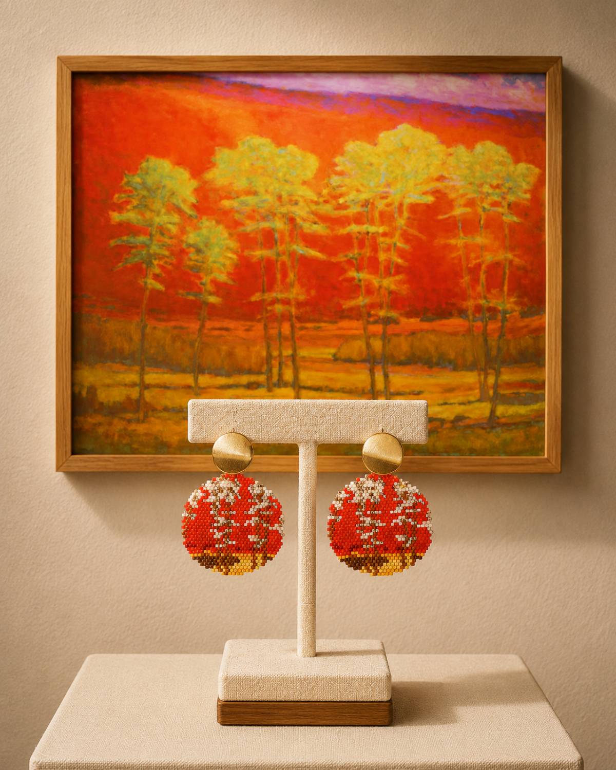 Falling Leaves Earrings