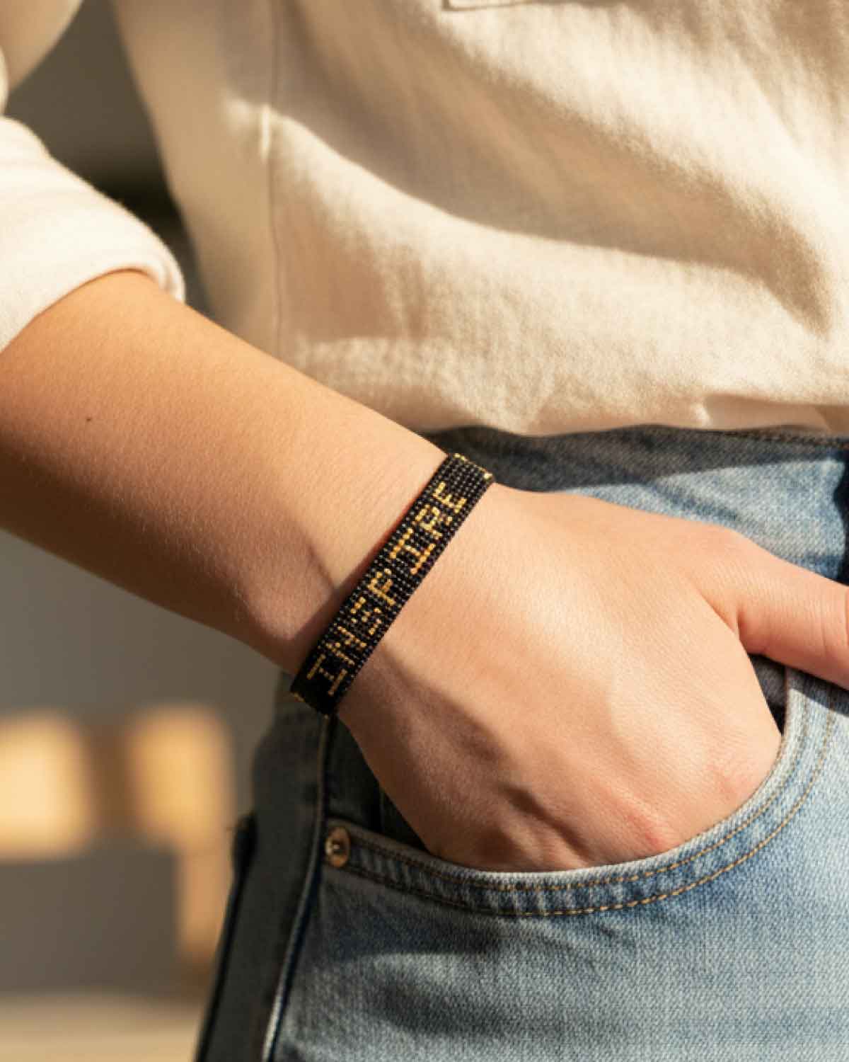 "Inspire" Mantra Bracelet