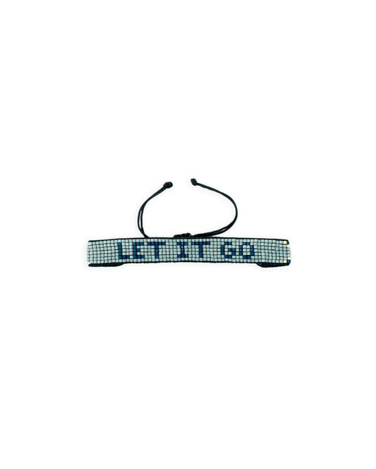 "Let It Go" Mantra Bracelet