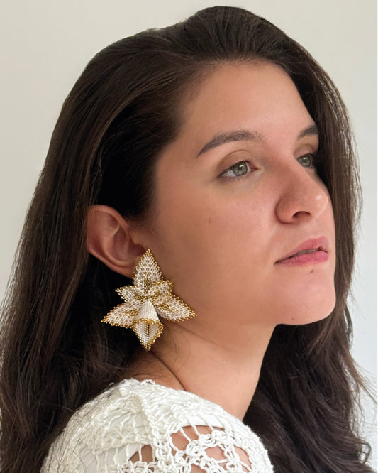 Orchid Earrings
