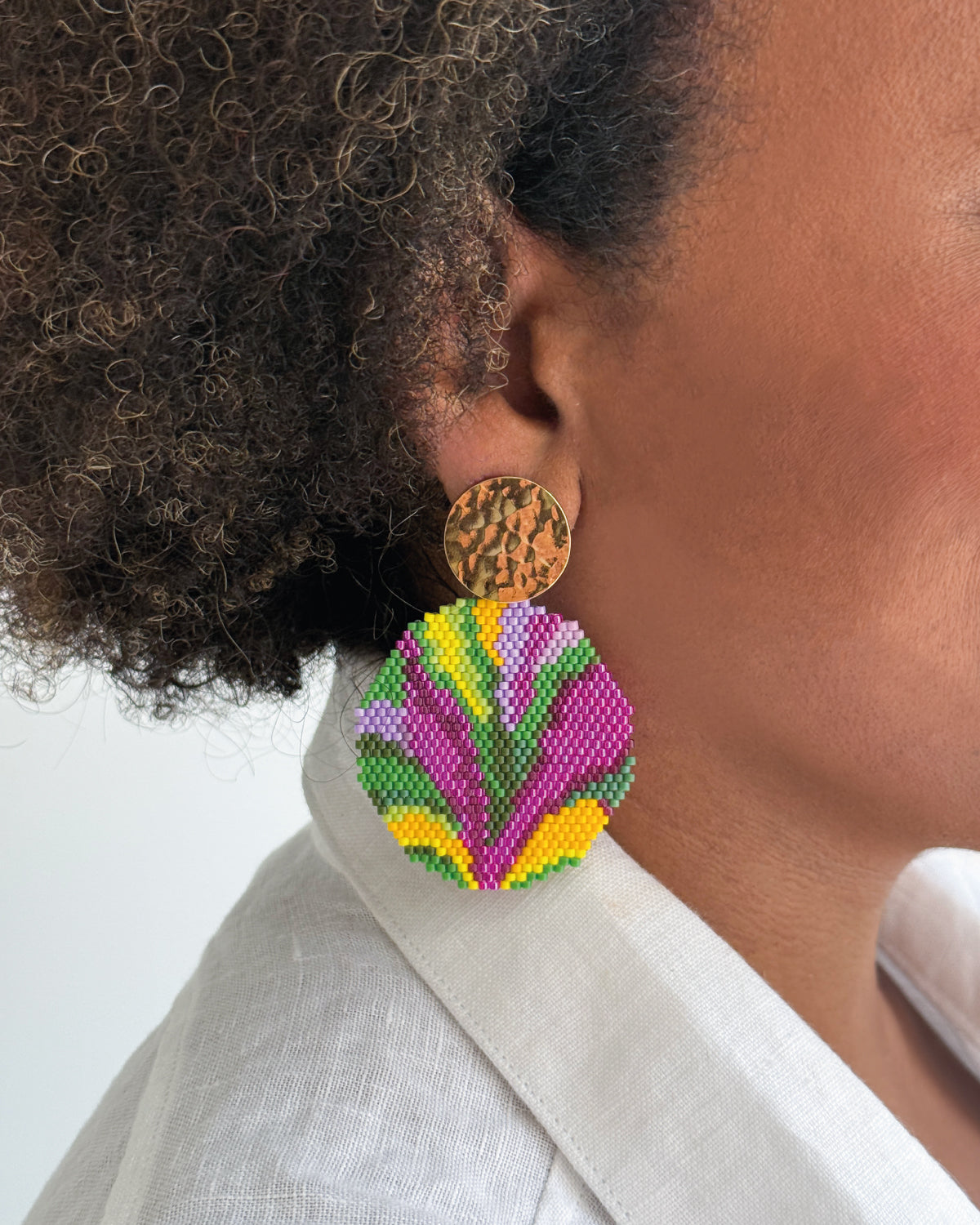 Peony Earrings