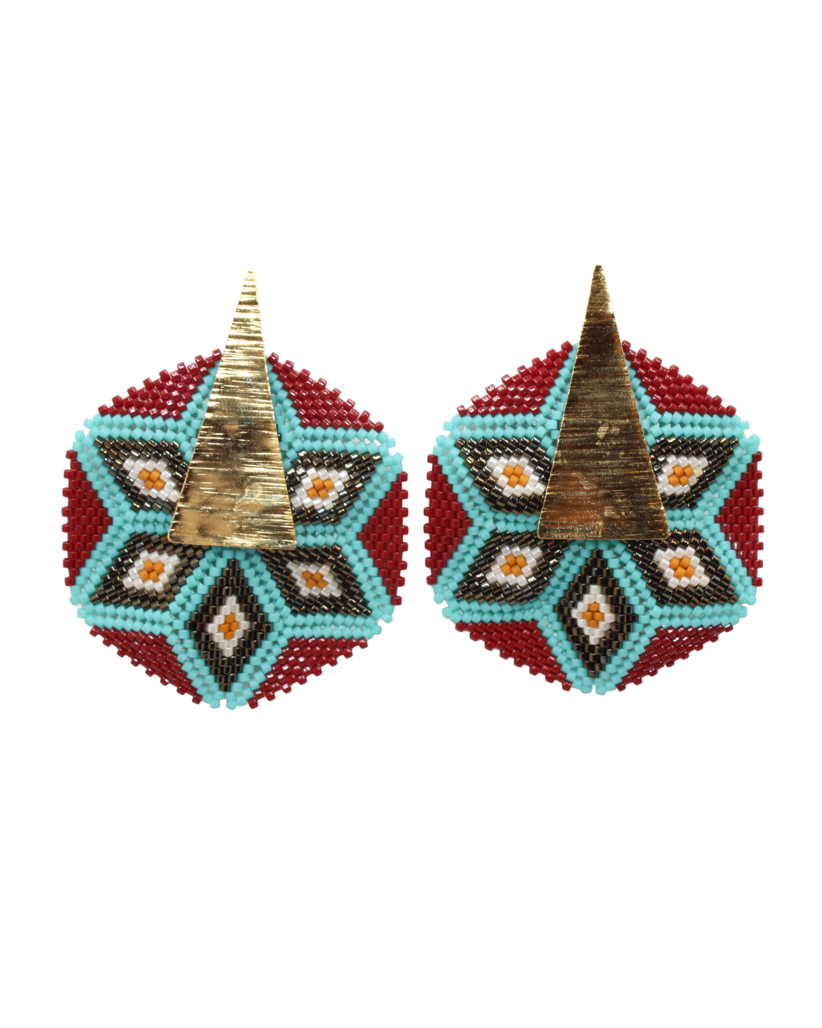 Round Mandala Earrings