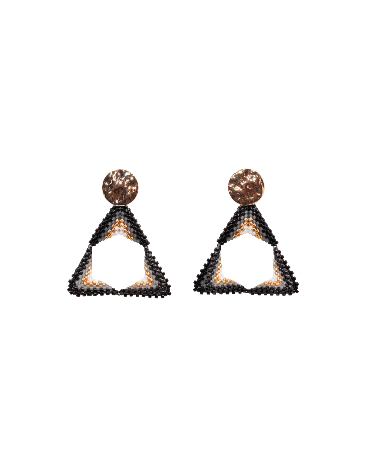 3D Fuji Mountain Earrings