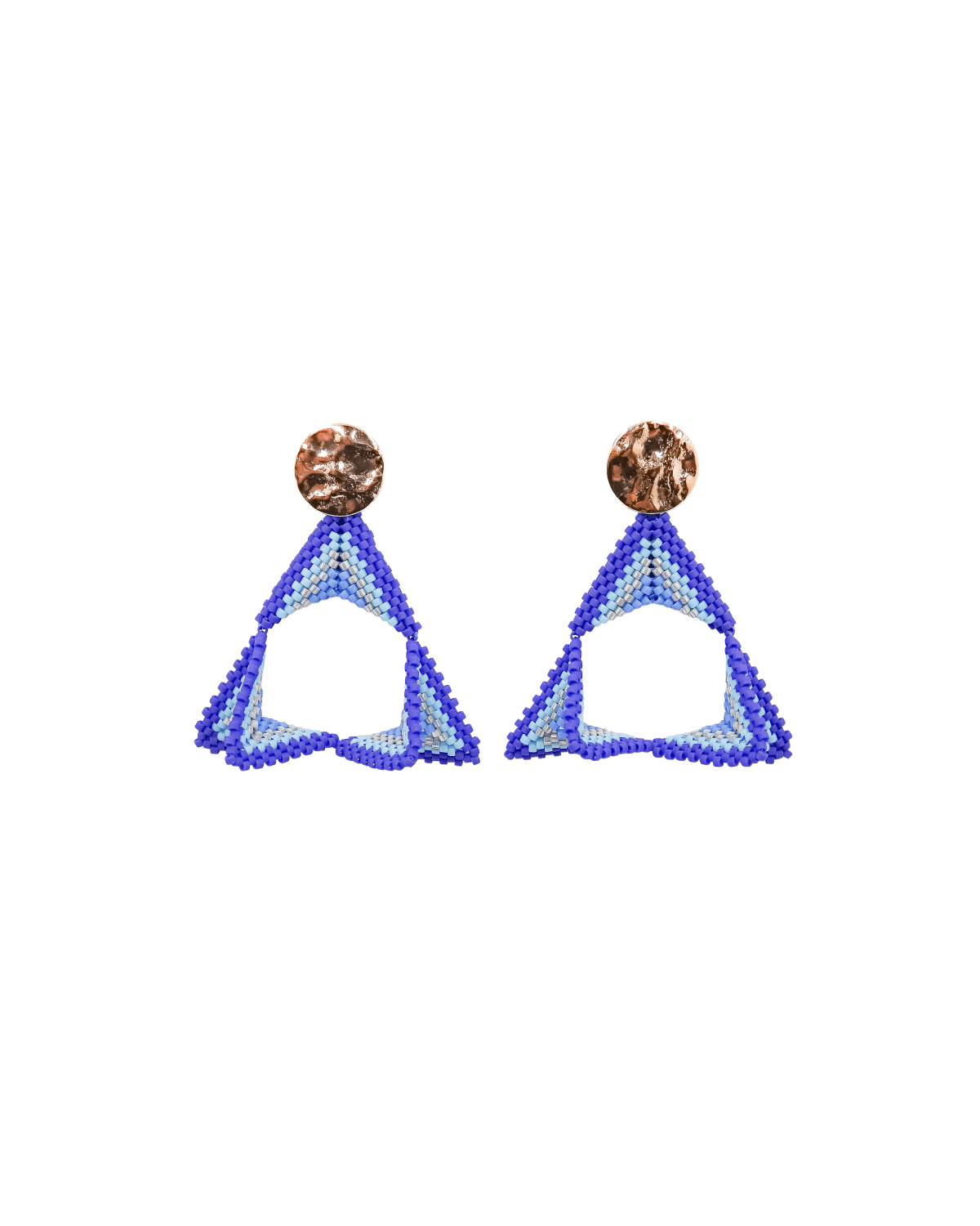 3D Fuji Mountain Earrings