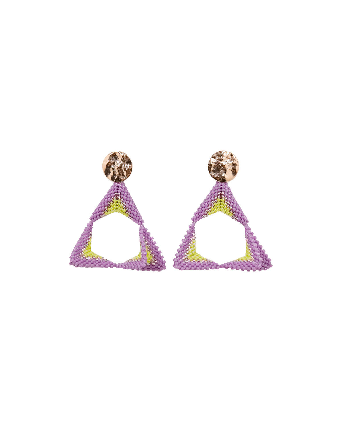 3D Fuji Mountain Earrings