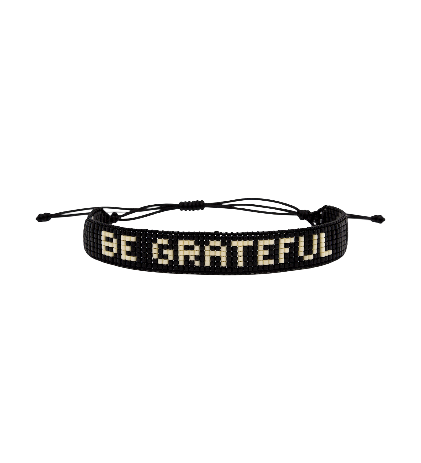 "Be Grateful" Mantra Bracelet