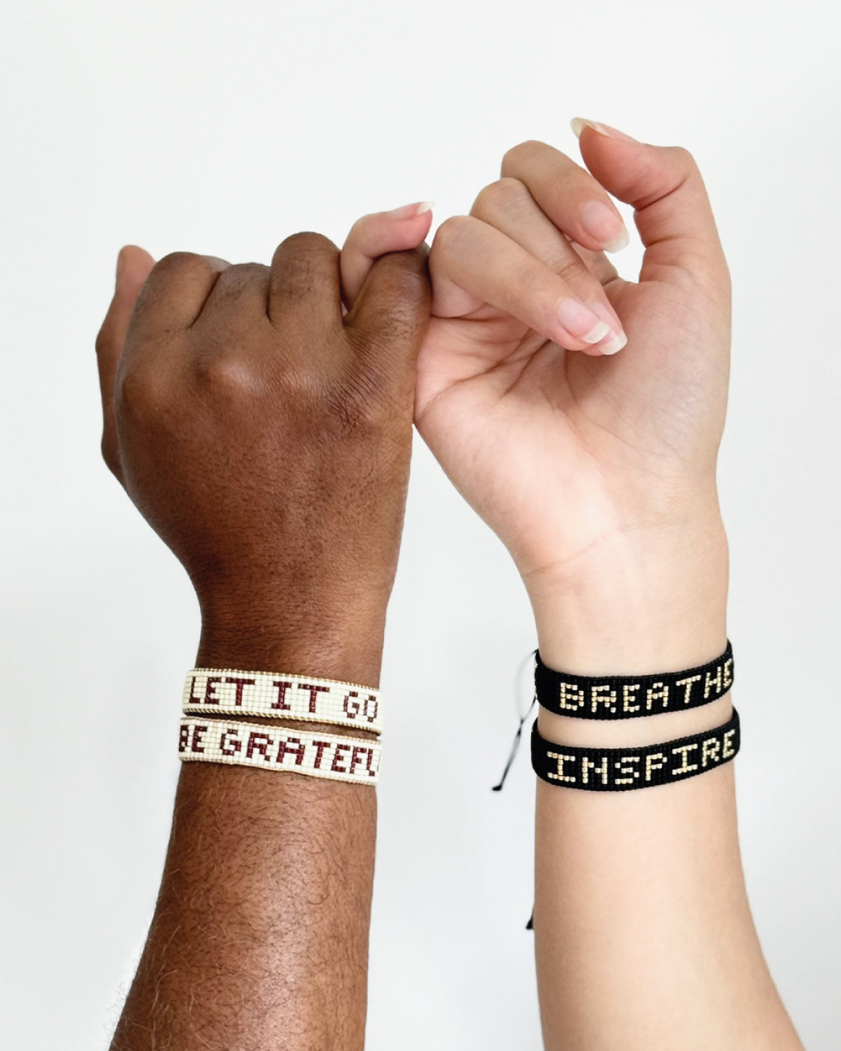 "Be Grateful" Mantra Bracelet