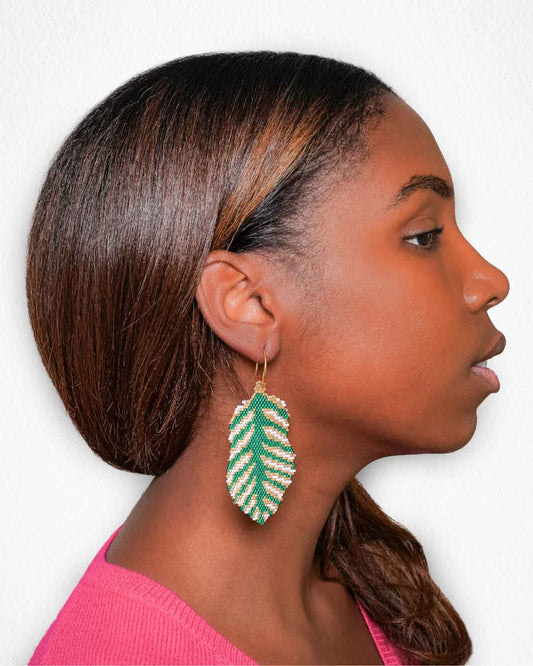 Oversize Calathea (Maxi) Earrings