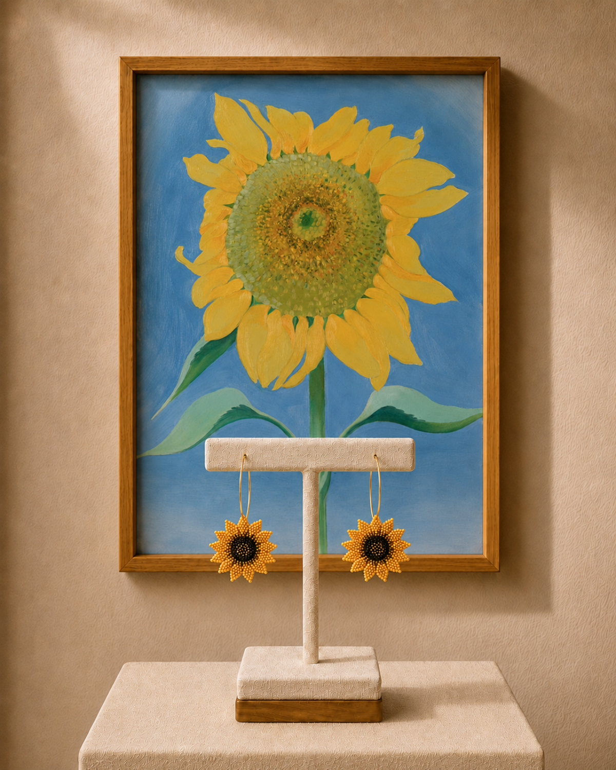 Sunflower Earrings