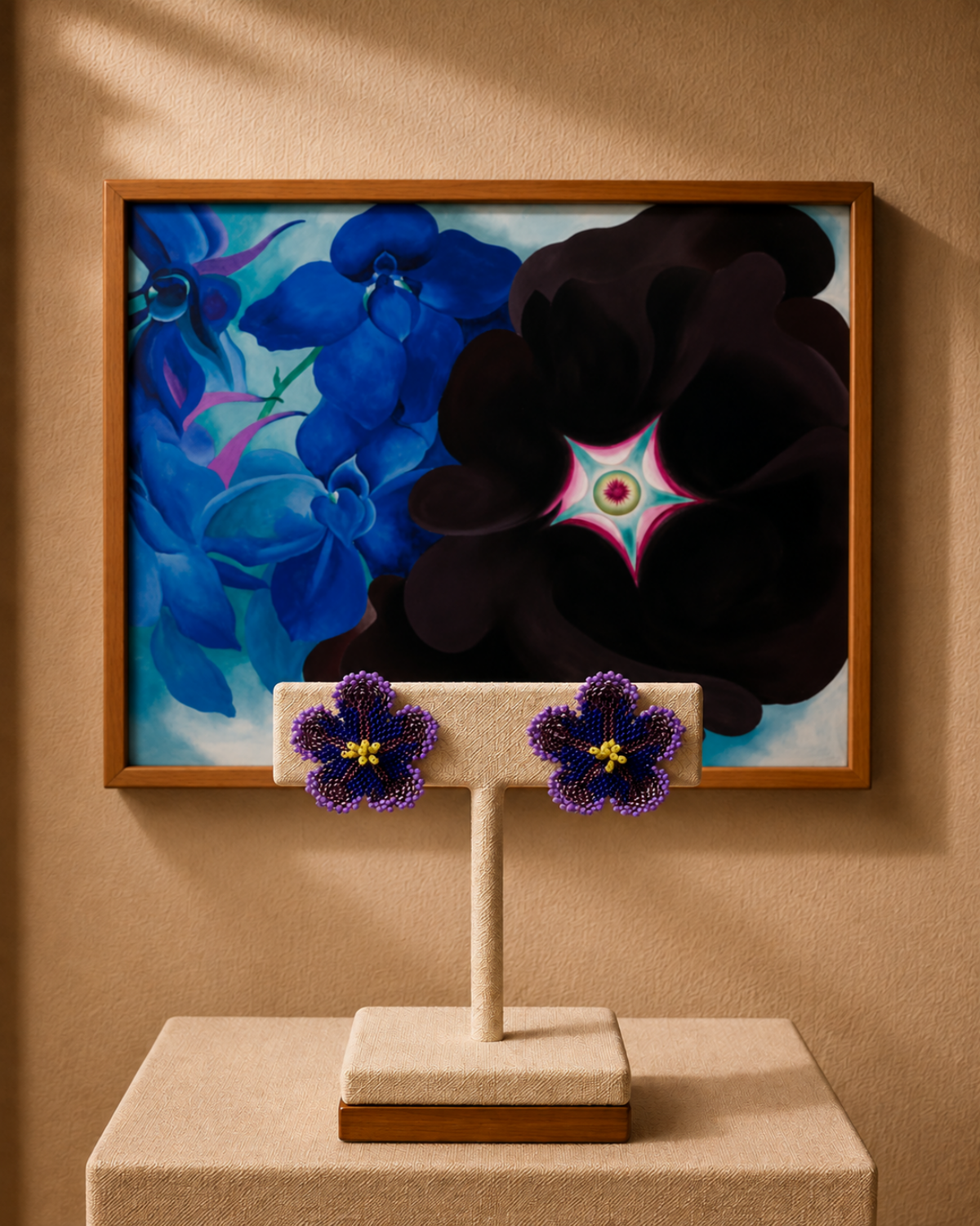 Blue Azucena Earrings