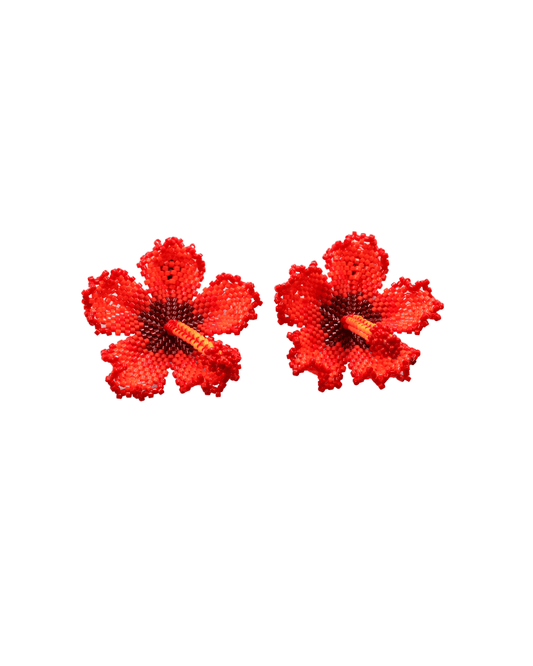 Hibiscus Earrings