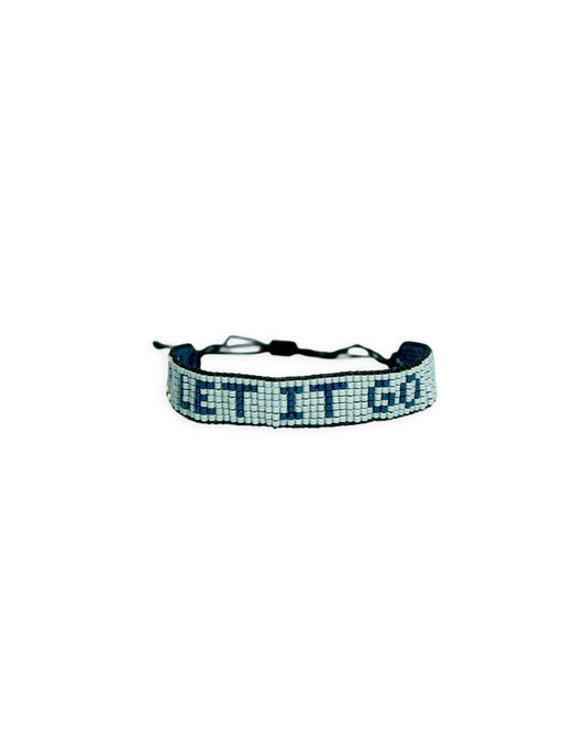 "Let It Go" Mantra Bracelet