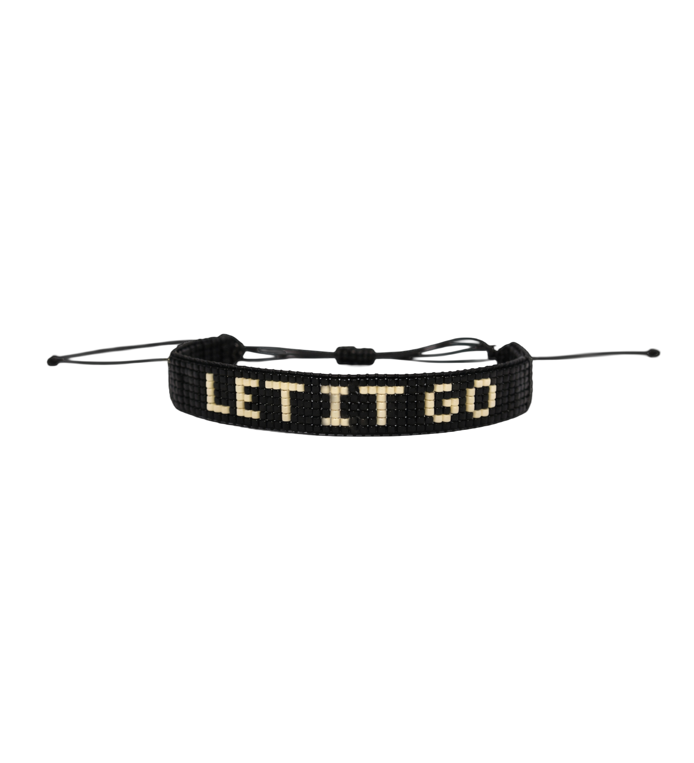 "Let It Go" Mantra Bracelet