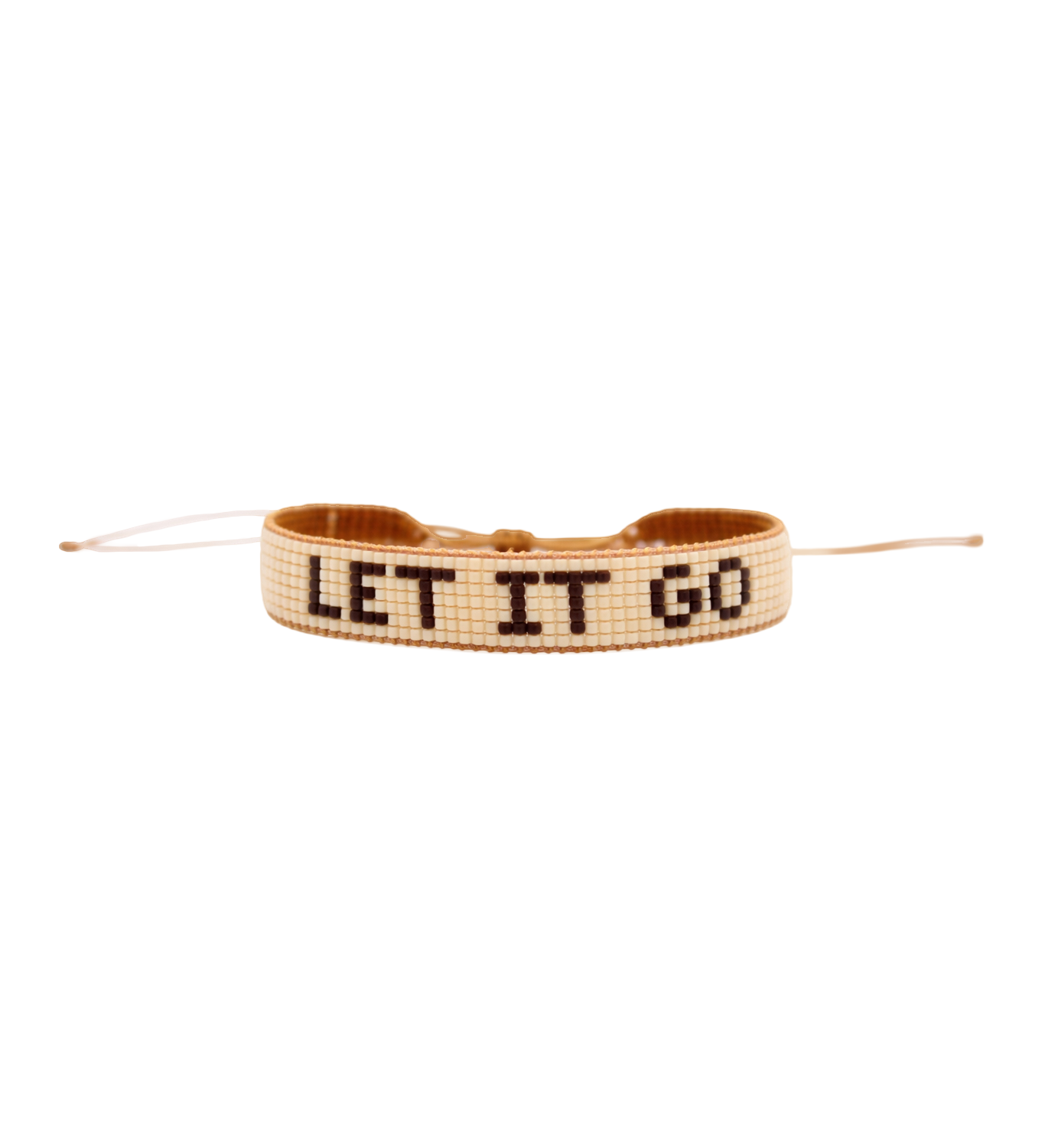 "Let It Go" Mantra Bracelet