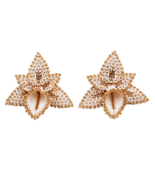 Orchid Earrings