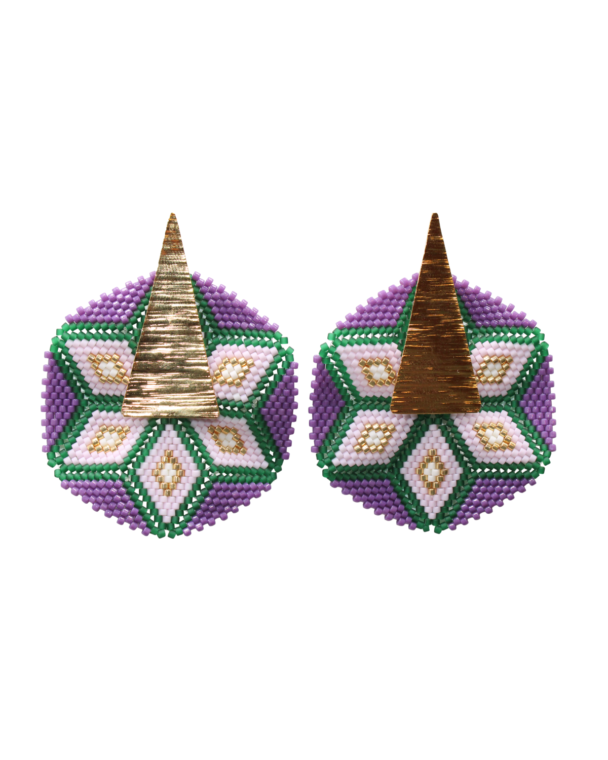 Round Mandala Earrings