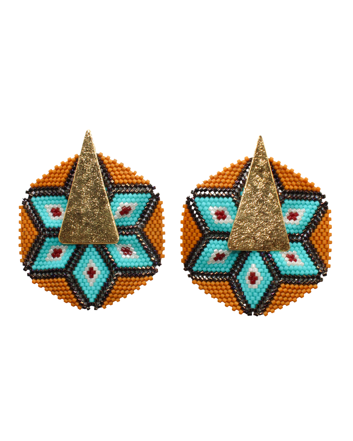 Round Mandala Earrings