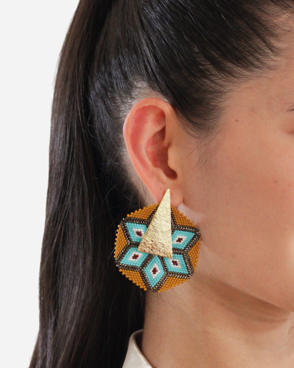 Round Mandala Earrings