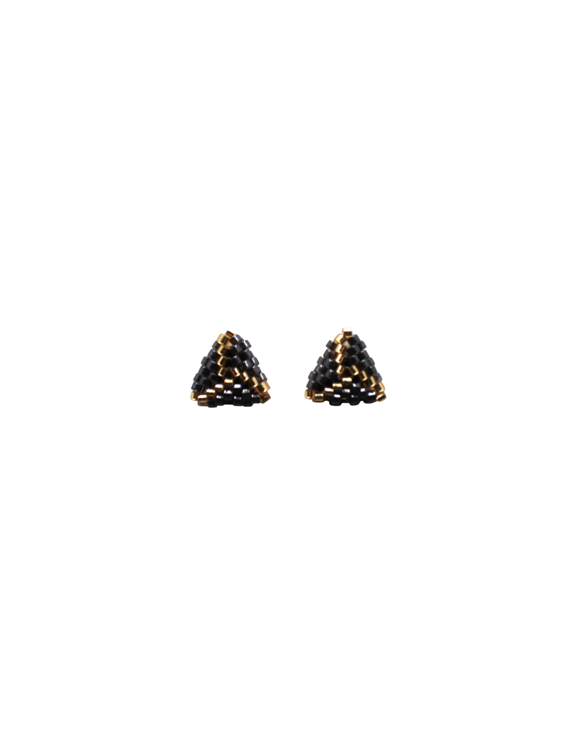 Splash Stud Triangle Earrings