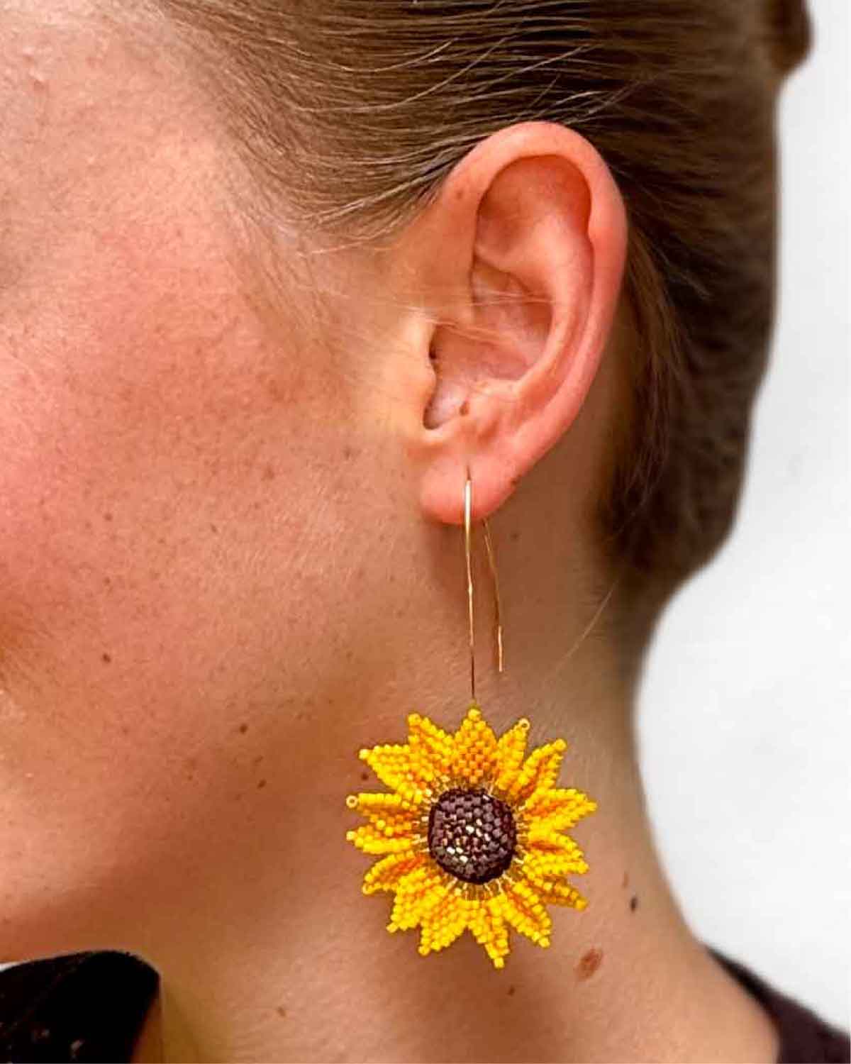 Sunflower Earrings